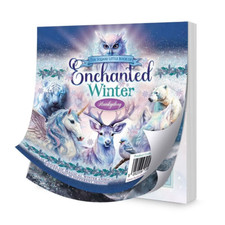 ENCHANTED WINTER HUNKYDORY Little Square Book sample pack - 20 sheets LBSQ163