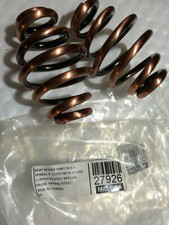 3" antique COPPER PLATED Solo Seat springs  Chopper Harley davidson Bobber