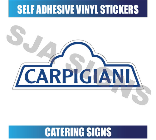 Carpigiani logo sticker - carpigiani,