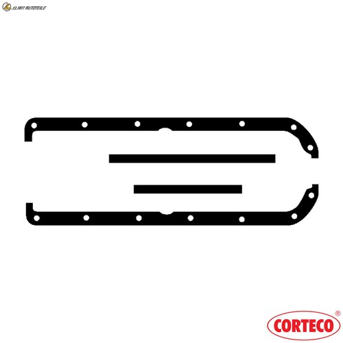 Oil pan gasket 423920p for - gasket,