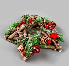 Candle Holders Wooden Twig