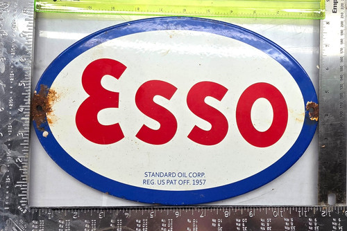 Esso vintage genuine flat - vintage,
