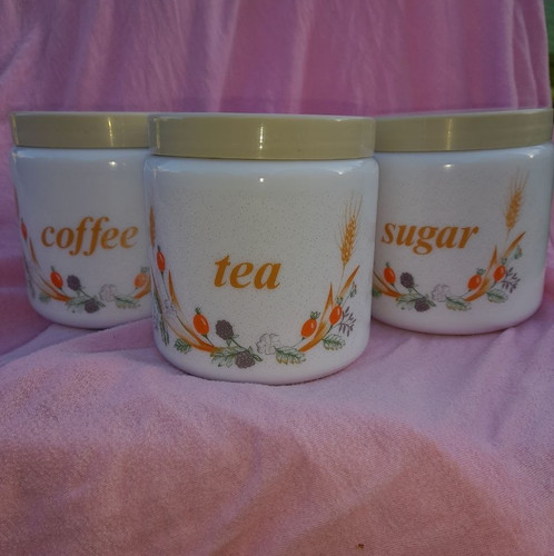 Clp tea coffee sugar pots - clp,