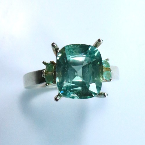 4ct natural paraiba blue green - natural,