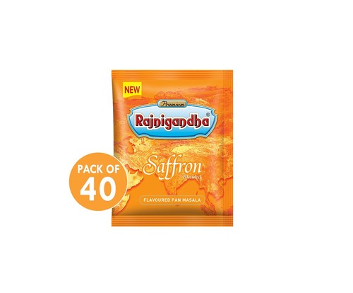 Rajnigandha saffron pan - rajnigandha,