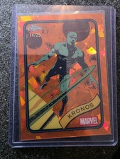 2025 Topps Chrome Sapphire - Kronos Orange Refractor 14/25