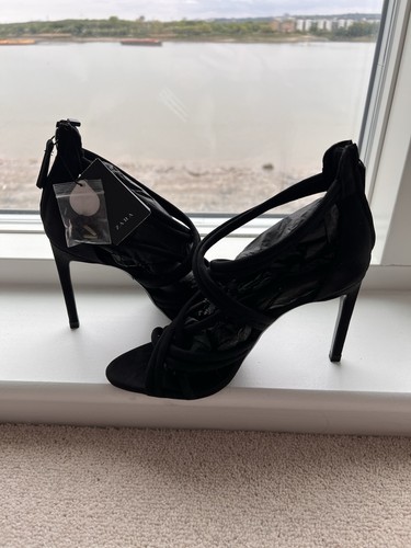 Zara women heeled suede - women's,