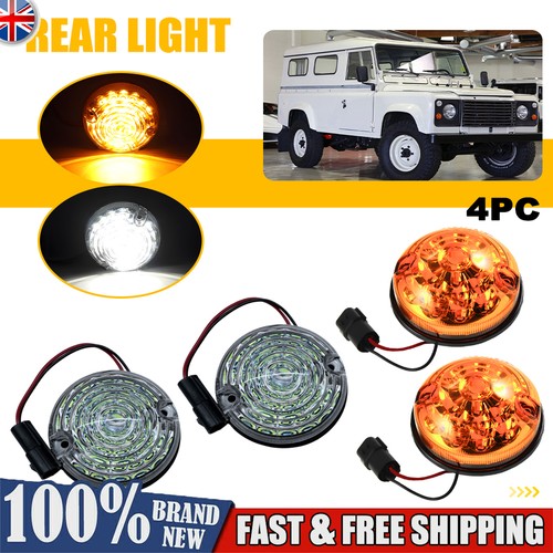 73mm round led rear reverse - 4x,