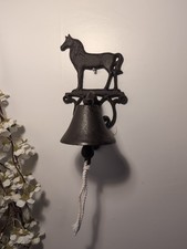 Rustic Cast Iron Wall Bell