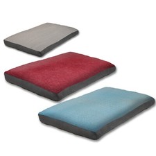 Luxury Burlap Dog Bed Box