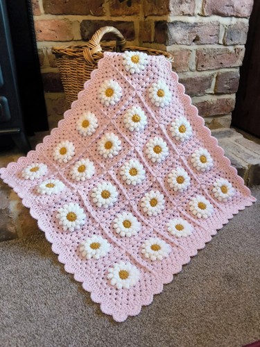Crochet baby blanket girl - baby, girl's
