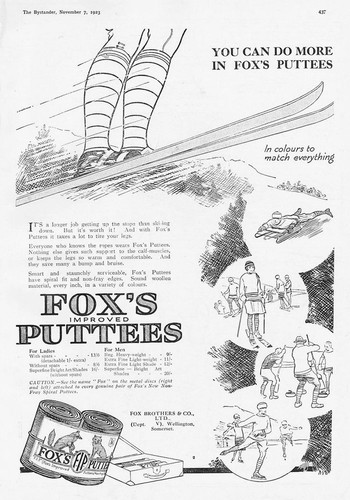 Fox puttees antique - fox's,
