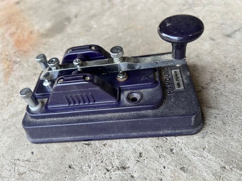 Mound 704m telegraph key - hi-mound, hk-704m