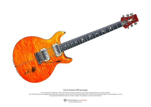 Carlos santana prs - santana’s,