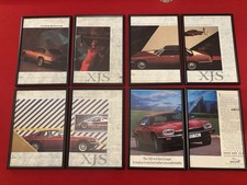 4x FRAMED Original Jaguar XJS