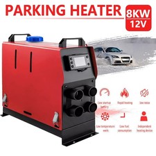 12V Air Diesel Night Heater 8KW LCD Monitor Remote for Car Trucks Motorhome Boat