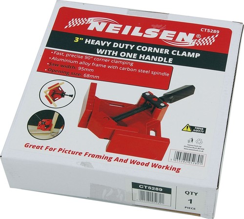 75mm 3in corner clamp - clamp, heavy