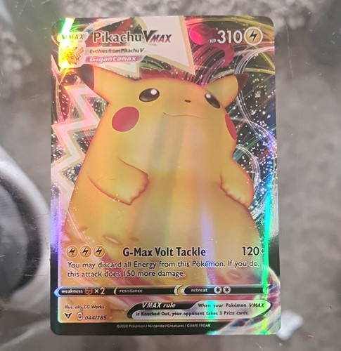Pokémon tcg pikachu vmax - pokémon,