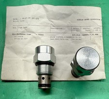 2 NEW OEM RICON RI33676 Wheelchair Lift Hydraulic Flow Control Valves 0.5 GPM