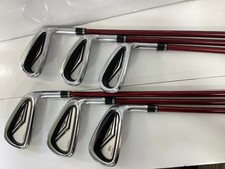 TaylorMade R9 Max Iron Set 5-9,Aw 6pc Flex Regular Motore 55 Graphite