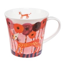 Rosina Wachtmeister Fiori Rossi Cat Mug