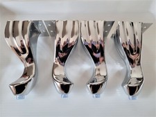 Set chrome legs - legs,, queen