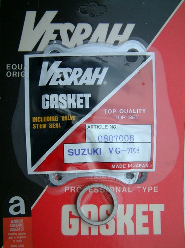 Vesrah top end gasket - gasket, set
