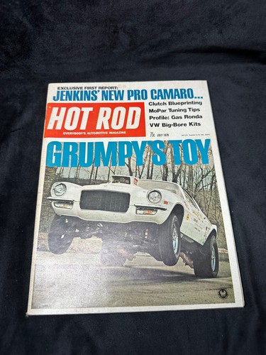 Hot rod magazine july - rod, 1970