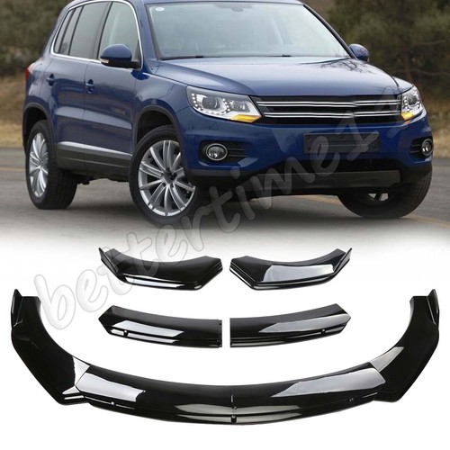 Glossy black front - glossy, lip