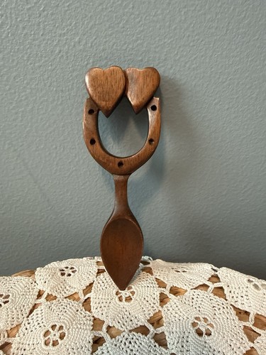 Vintage hand carved - welsh, love