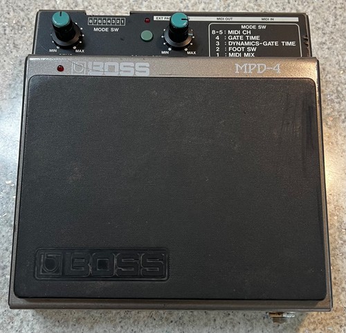 Rare 1980 boss mpd - 1980’s, mpd-4