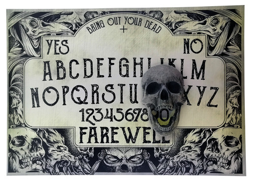 Hand finished plague ouija - a4,