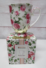 2003 Maxwell & Williams Spring Rose Fine Bone China Mug in Original Box Floral