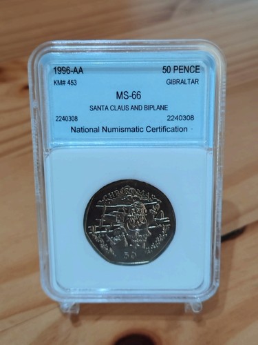 Gibraltar christmas 50p 1996 - 50p,