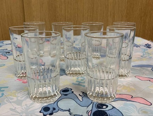 Showa retro glass cup set - cup,