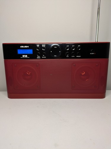 Bush cdab51rr red stereo dab - cdab51rr,