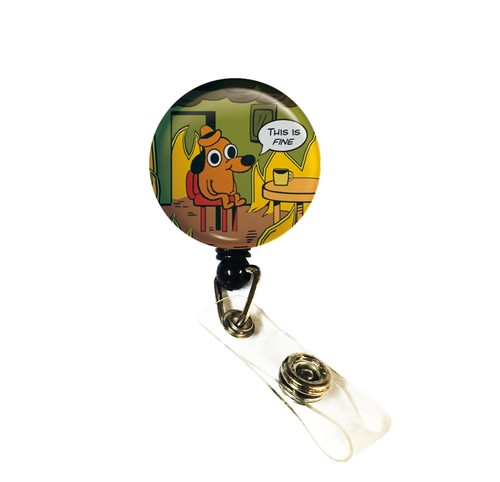 Funny nurse retractable - id,