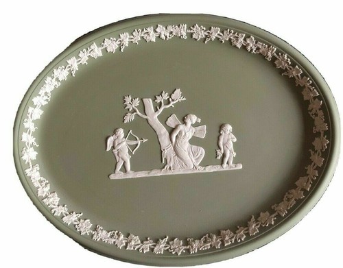 Wedgwood green jasperware - wedgwood,