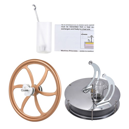 Diy low temperature stirling - diy,