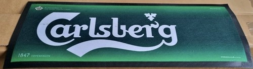 Carlsberg rubber backed bar - carlsberg,