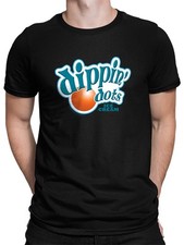 Retro Dippin' Dots Logo Graphic Tee - Ice Cream Lovers Graphic Men's T-shirt