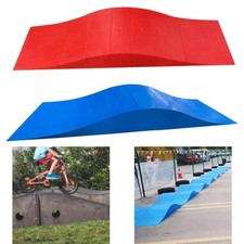 Portable Skate Ramp 70 Inches Long, Balance Bike Ramp for Scooters and BMX