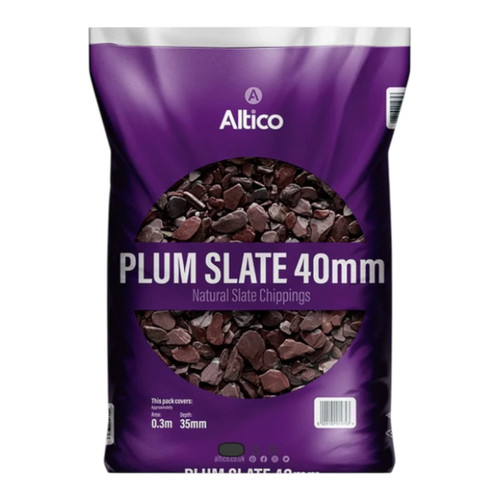 Plum decorative slate - decorative,