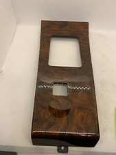 NEW RESTORED SHIFT CONSOLE SHIFT BOARD REAL ROOT WOOD FOR MERCEDES W124 