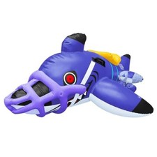 Splatoon 3 Shark Ride Float Swimming Pool Water Play Boat W1610/H700mm