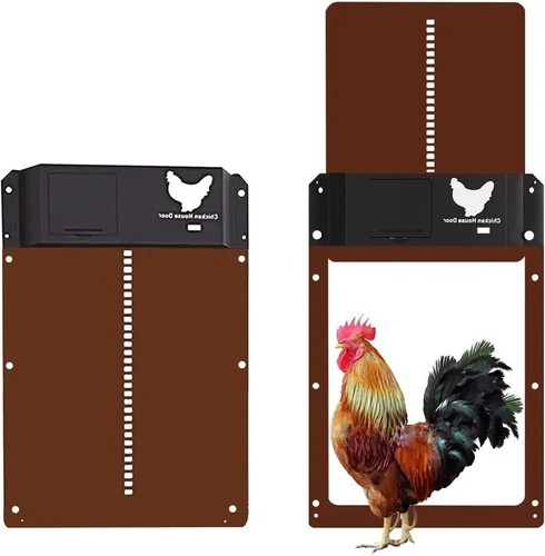 Automatic chicken coop - automatic, door