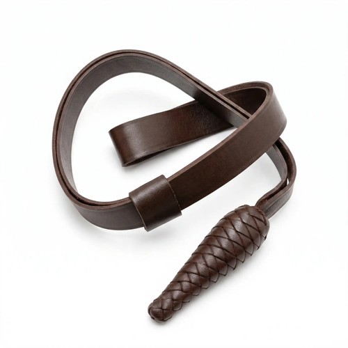 Genuine leather sword knot - leather,