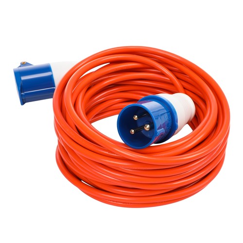 Caravan hook cable - hook, 25m