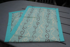 Blue Single Bed Runner Home