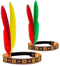 Native Indian Headband With 2